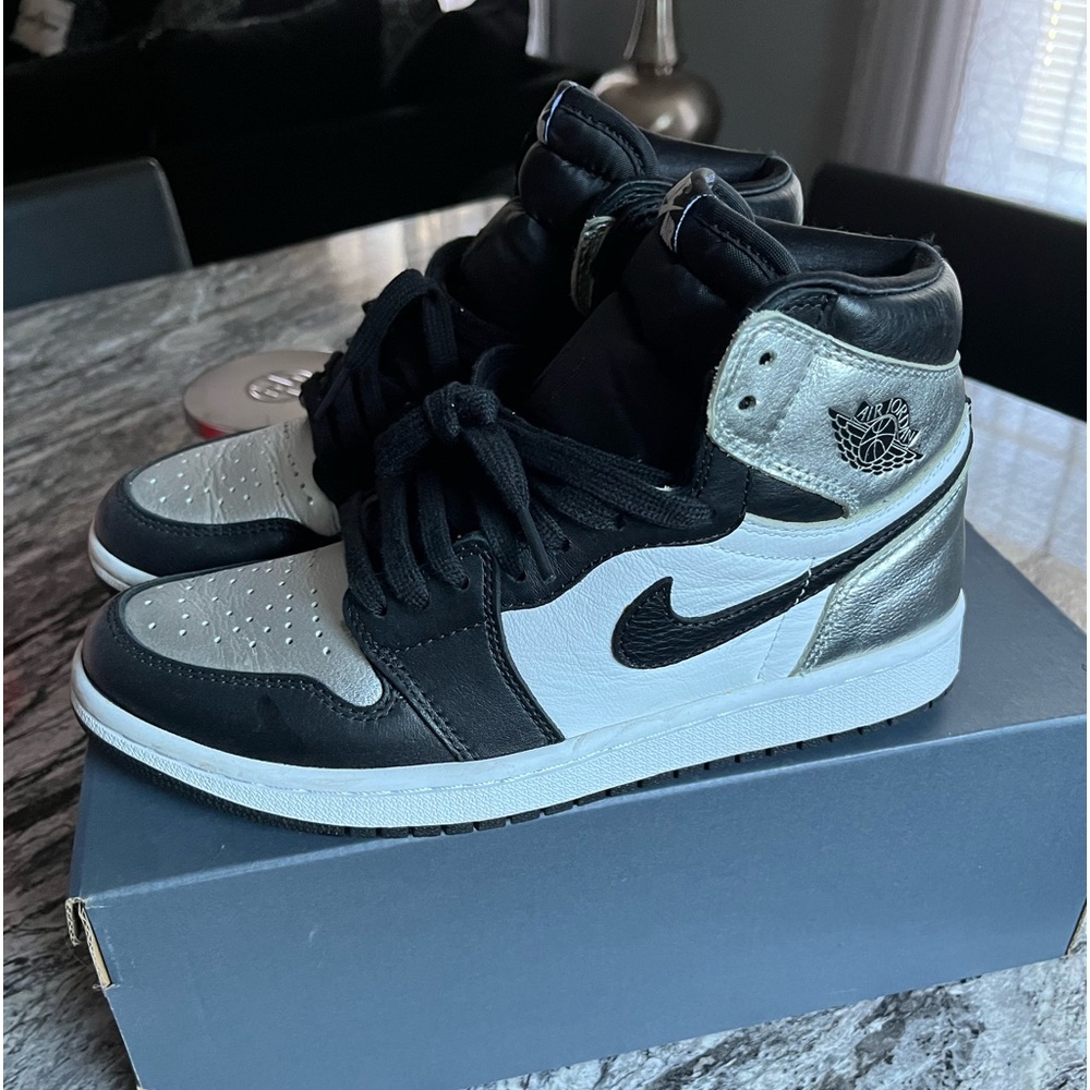 Silver Toe Jordan 1